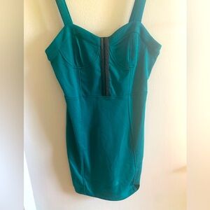 Teal forever 21 mini dress